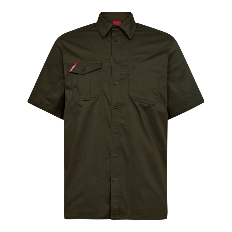 Laden Sie das Bild in Galerie -Viewer, Extend kurzärmliges Arbeitshemd mit Stretch 7184-812