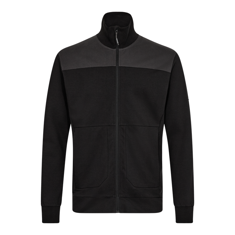 Laden Sie das Bild in Galerie -Viewer, Entire Sweatcardigan mit Kragen 8328-247