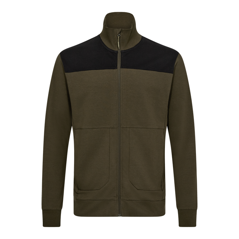 Laden Sie das Bild in Galerie -Viewer, Entire Sweatcardigan mit Kragen 8328-247