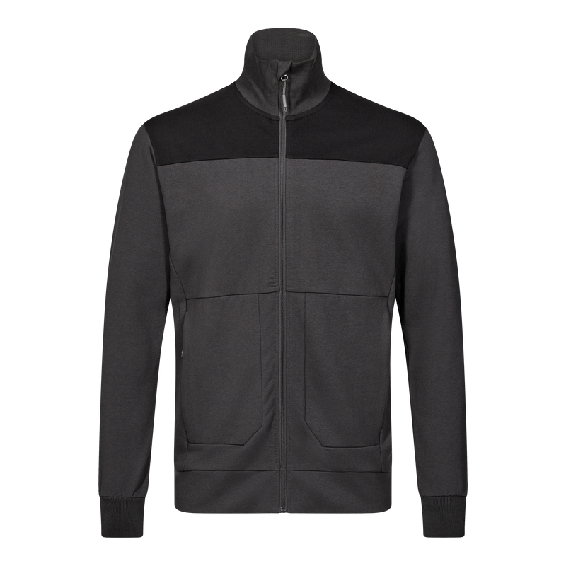 Laden Sie das Bild in Galerie -Viewer, Entire Sweatcardigan mit Kragen 8328-247