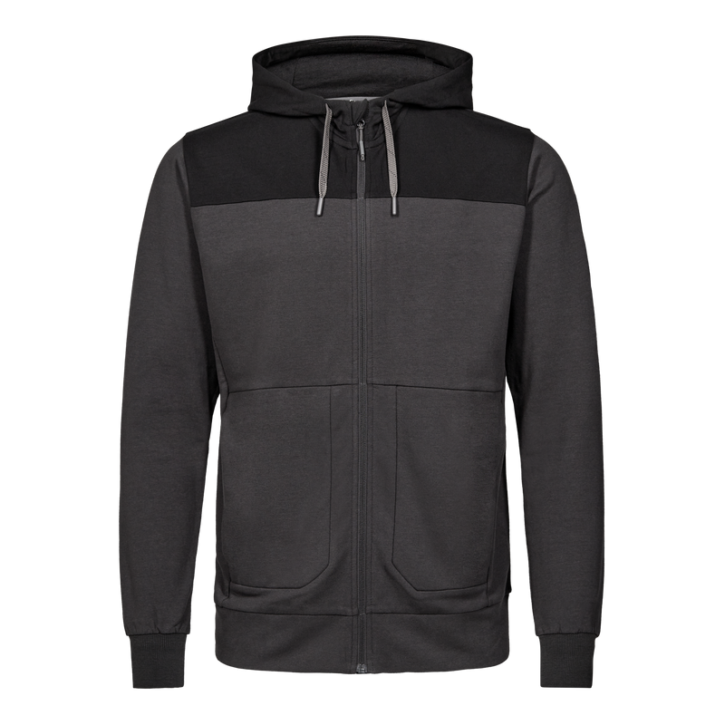 Laden Sie das Bild in Galerie -Viewer, Entire sweatcardigan mit kapuze 8329-247