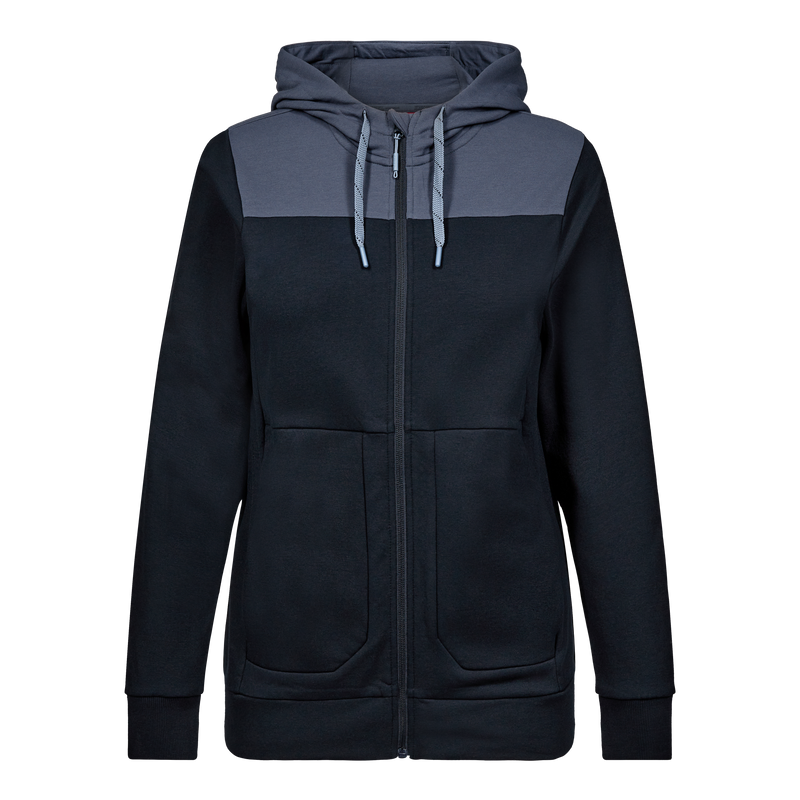 Laden Sie das Bild in Galerie -Viewer, Entire Damen Sweatcardigan mit Kapuze 8334-247