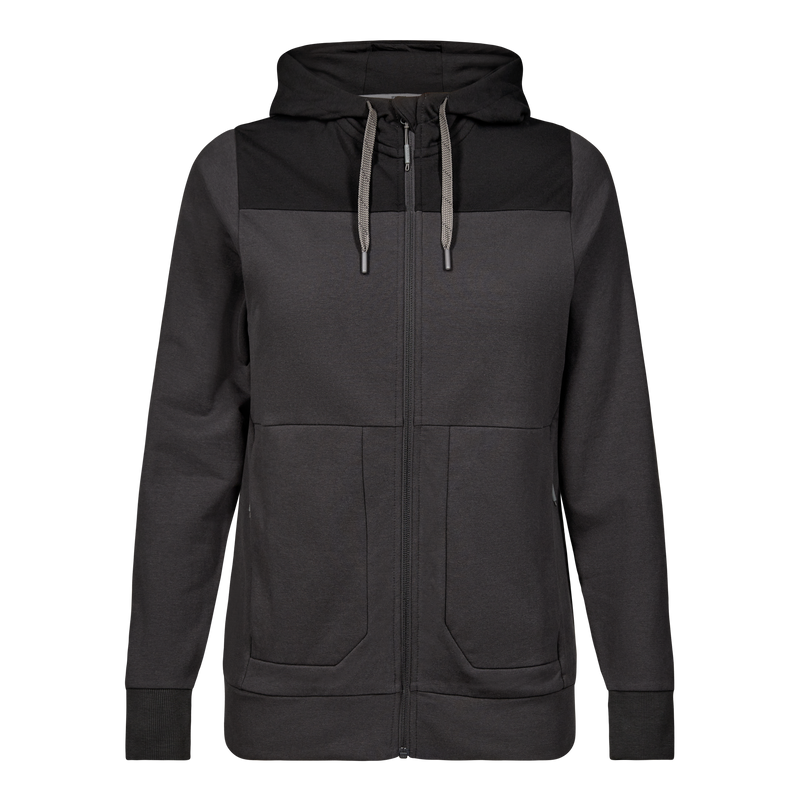 Laden Sie das Bild in Galerie -Viewer, Entire Damen Sweatcardigan mit Kapuze 8334-247