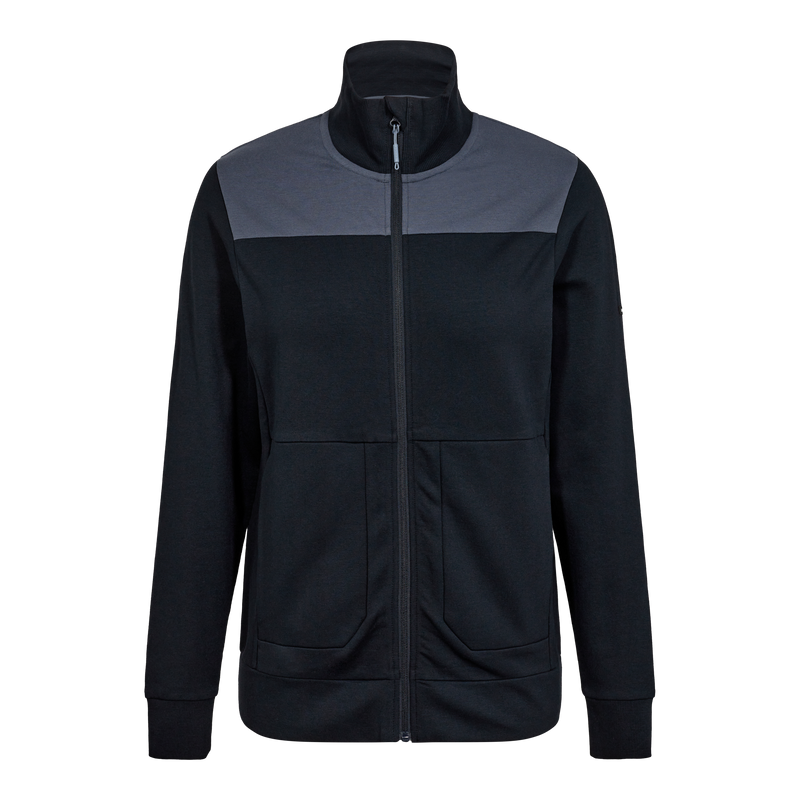 Laden Sie das Bild in Galerie -Viewer, Entire Damen Sweatcardigan mit Kragen 8335-247