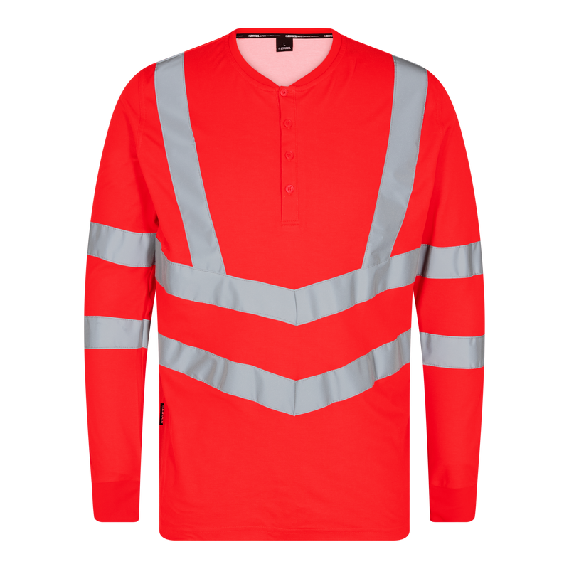 Laden Sie das Bild in Galerie -Viewer, Safety Grandad langarm-Shirt 9548-182