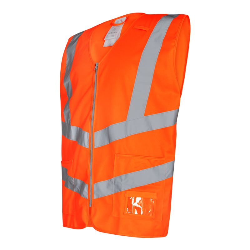 Laden Sie das Bild in Galerie -Viewer, Safety Weste mit Reißverschluss 5030-240