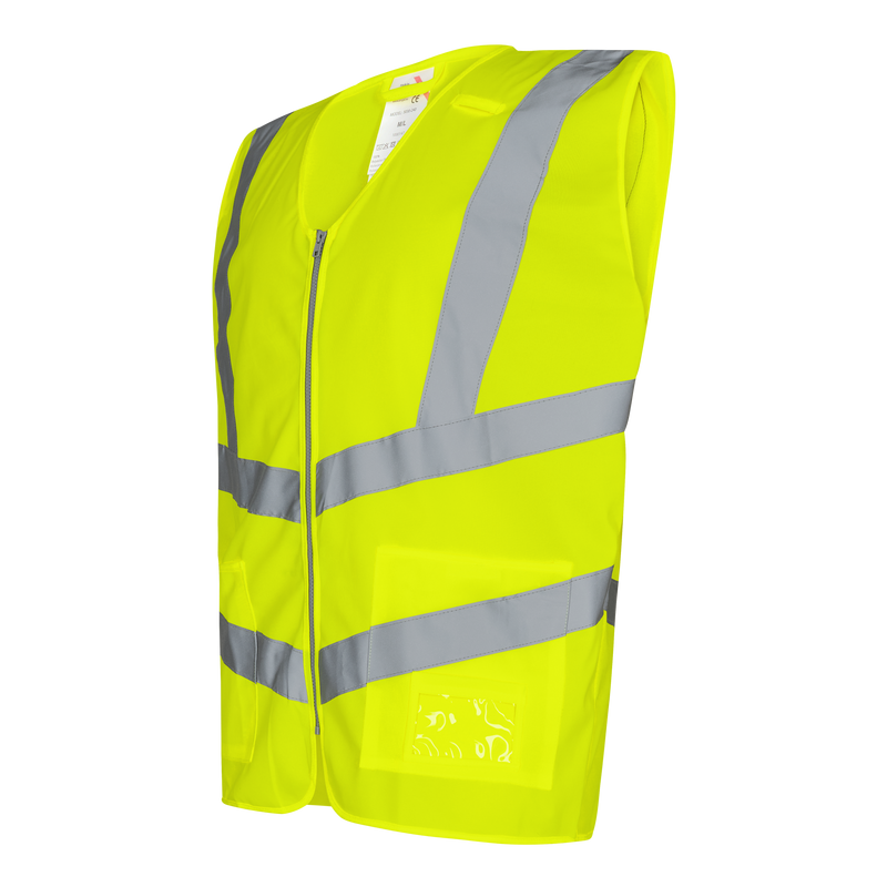 Laden Sie das Bild in Galerie -Viewer, Safety Weste mit Reißverschluss 5030-240