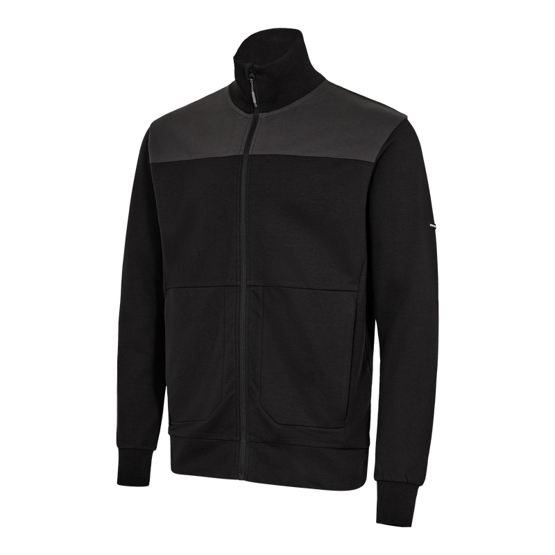 Laden Sie das Bild in Galerie -Viewer, Entire Sweatcardigan mit Kragen 8328-247