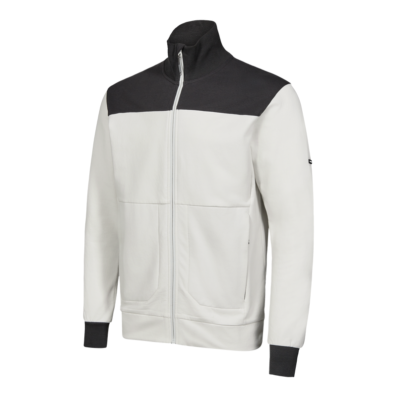 Laden Sie das Bild in Galerie -Viewer, Entire Sweatcardigan mit Kragen 8328-247