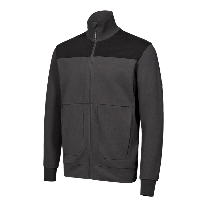 Laden Sie das Bild in Galerie -Viewer, Entire Sweatcardigan mit Kragen 8328-247