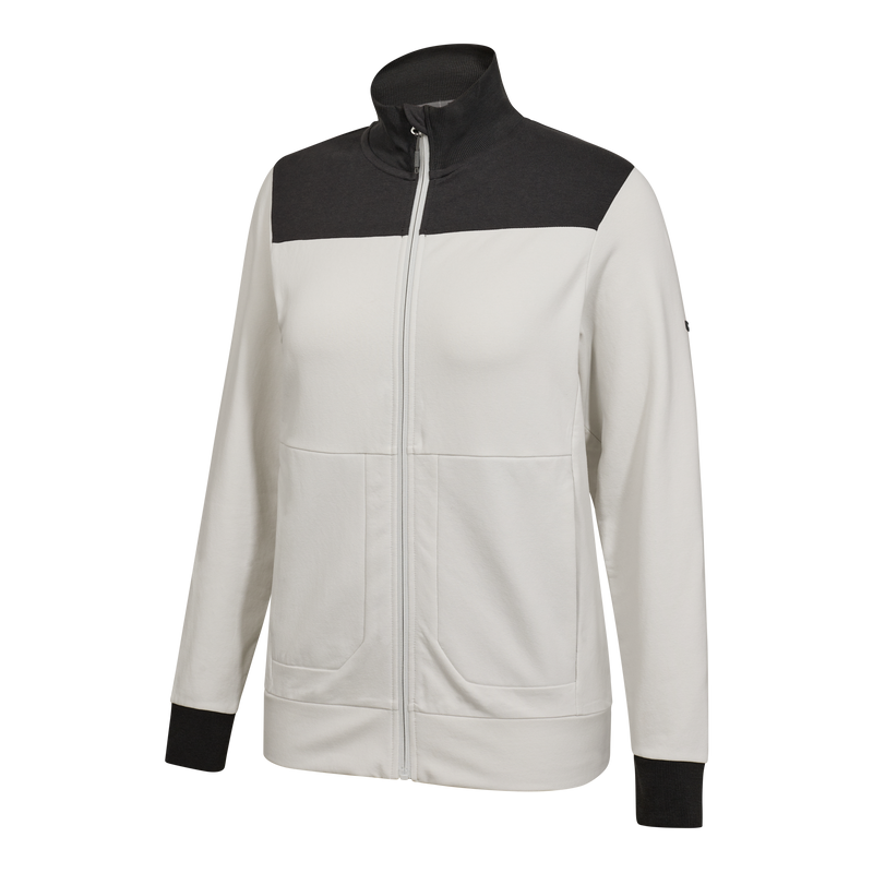 Laden Sie das Bild in Galerie -Viewer, Entire Damen Sweatcardigan mit Kragen 8335-247