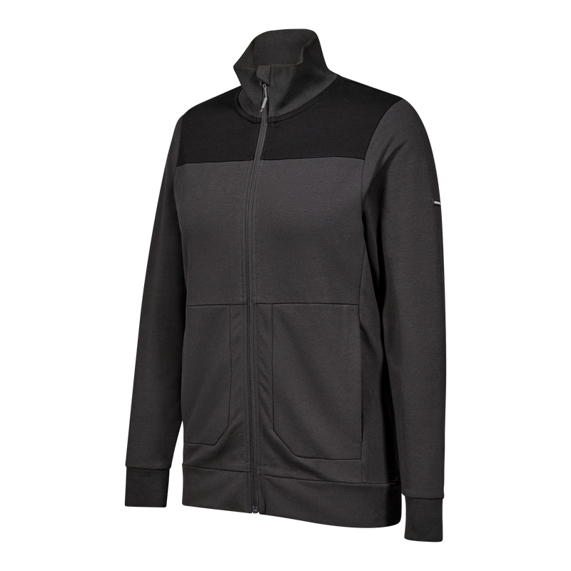 Laden Sie das Bild in Galerie -Viewer, Entire Damen Sweatcardigan mit Kragen 8335-247