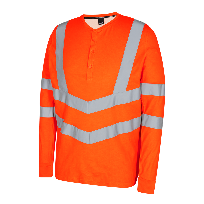 Laden Sie das Bild in Galerie -Viewer, Safety Grandad langarm-Shirt 9548-182