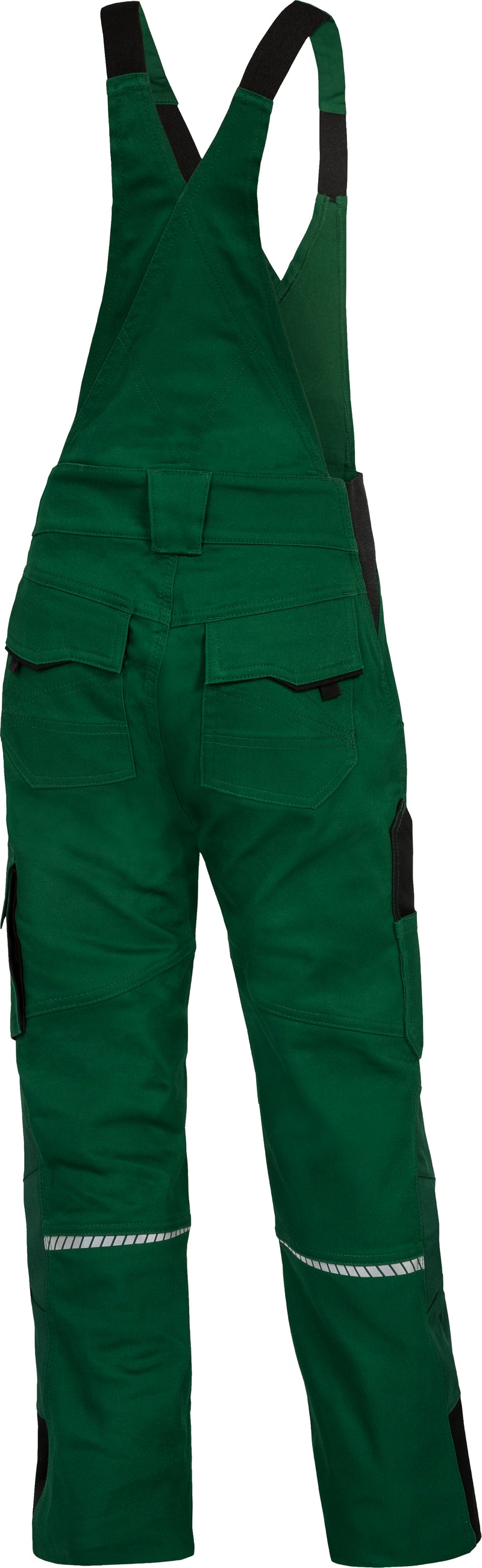 Laden Sie das Bild in Galerie -Viewer, Flexline Kinder Latzhose grün/schwarz