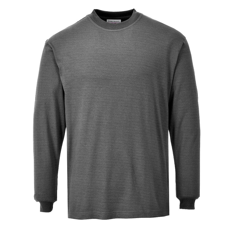 Laden Sie das Bild in Galerie -Viewer, Flammhemmendes antistatisches Langarm T-Shirt - FR11