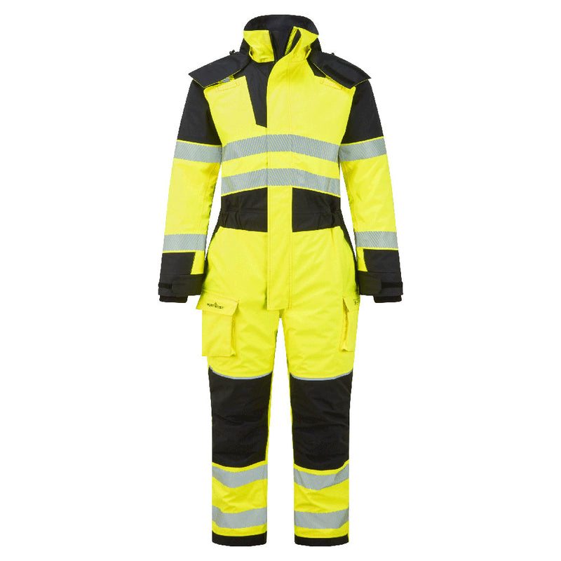 Laden Sie das Bild in Galerie -Viewer, PW3 Modaflame Rain+ Hi-Vis Multi-Norm FR Winteroverall FR516