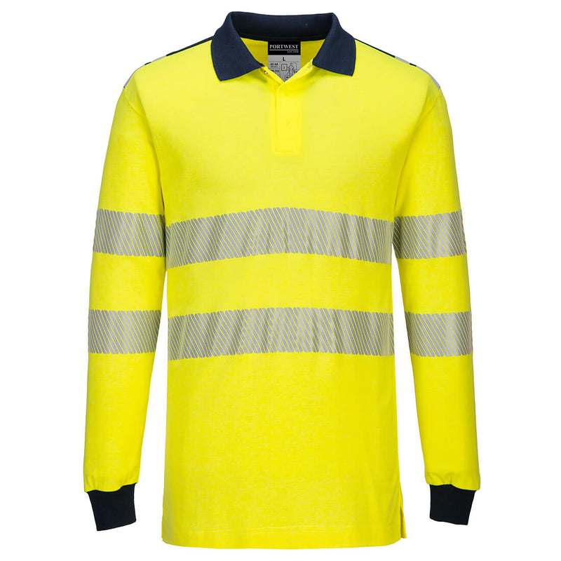 Laden Sie das Bild in Galerie -Viewer, WX3 Flammhemmendes Warnschutz Poloshirt - FR702