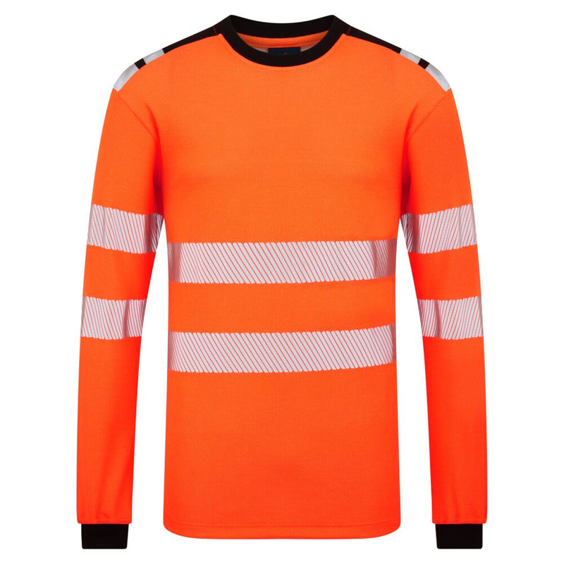 Laden Sie das Bild in Galerie -Viewer, PW3 Modaflame Knit HVO FR T-Shirt Langarm FR736