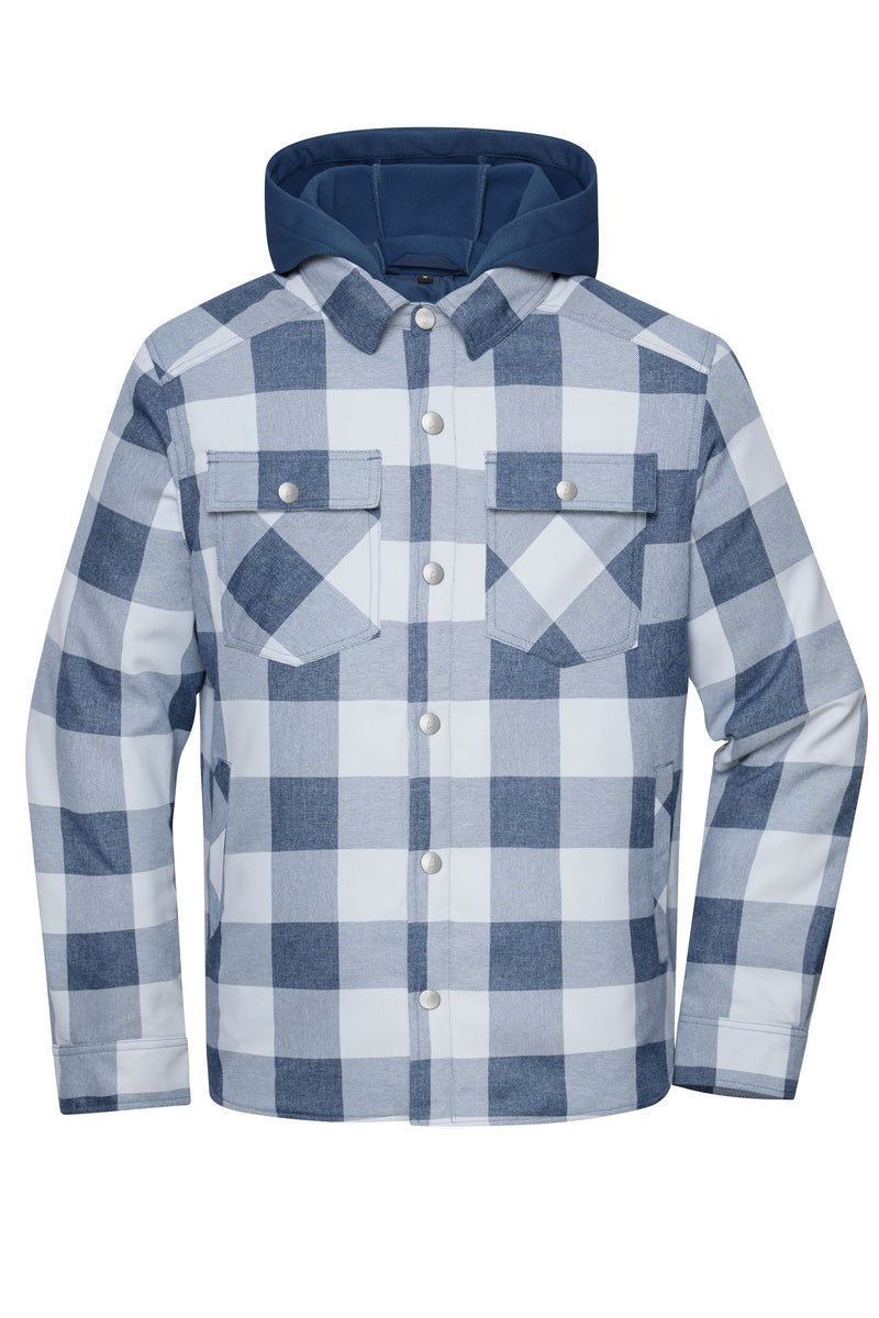 Laden Sie das Bild in Galerie -Viewer, Workwear Check Shirt Jacket