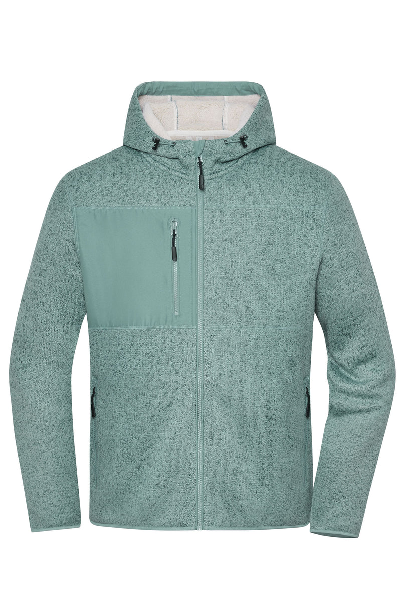 Laden Sie das Bild in Galerie -Viewer, Workwear Knitted Fleece Jacket
