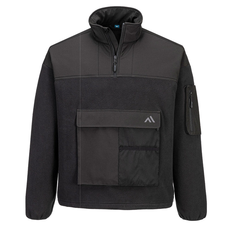 Laden Sie das Bild in Galerie -Viewer, KX3 Fleecejacke mit 1/4 Reißverschluss KX378