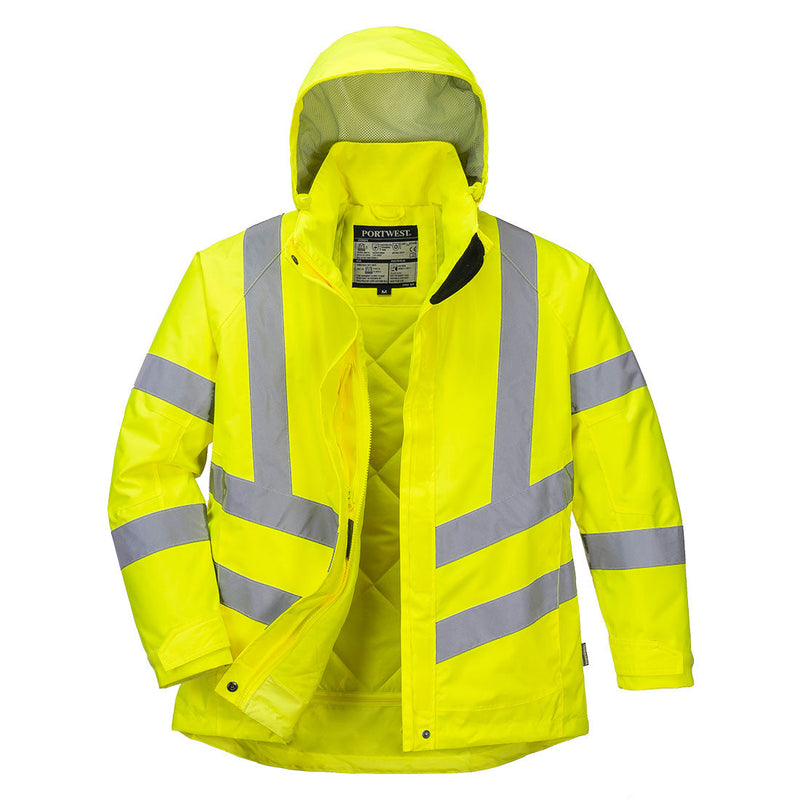 Laden Sie das Bild in Galerie -Viewer, Damen Warnschutz Winterjacke - LW74