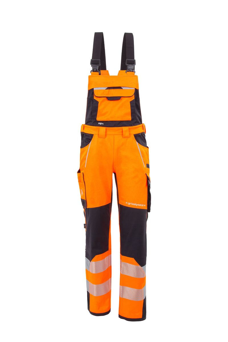 Laden Sie das Bild in Galerie -Viewer, Latzhose IRON Men - l.orange / schwarz