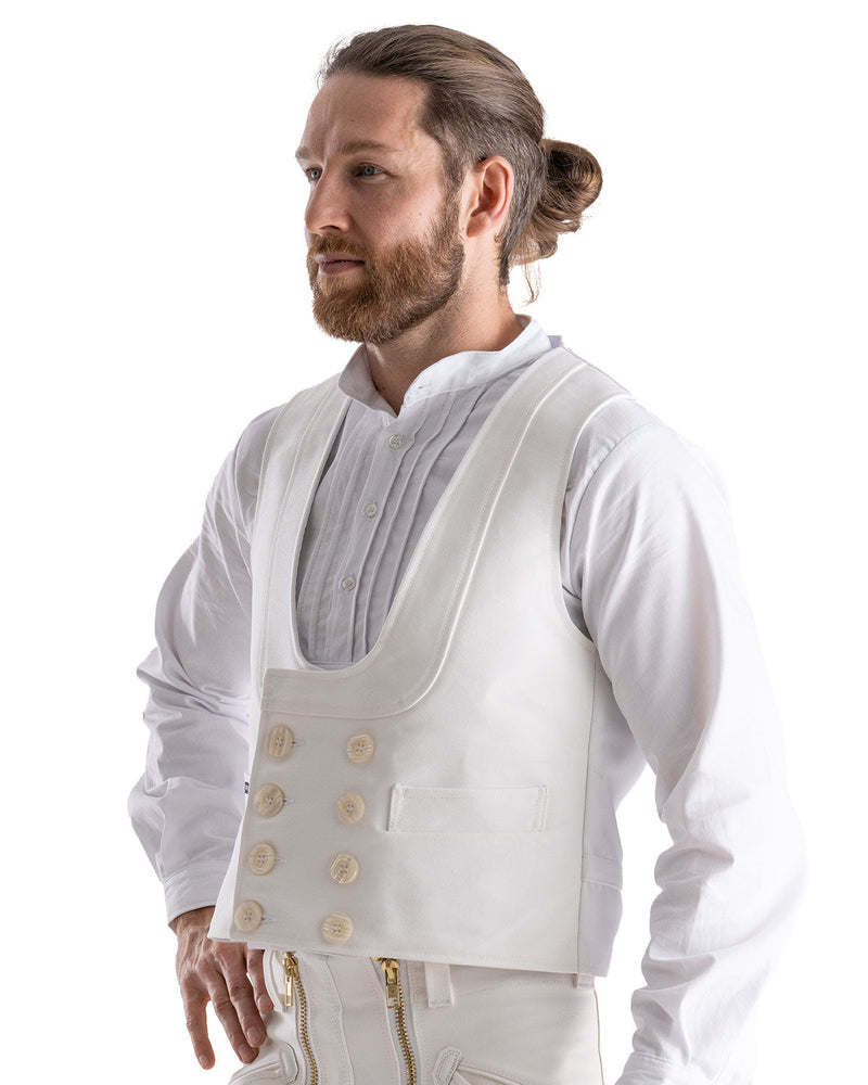 Laden Sie das Bild in Galerie -Viewer, Oyster Fabian Herren Zunftweste kurzer Rücken