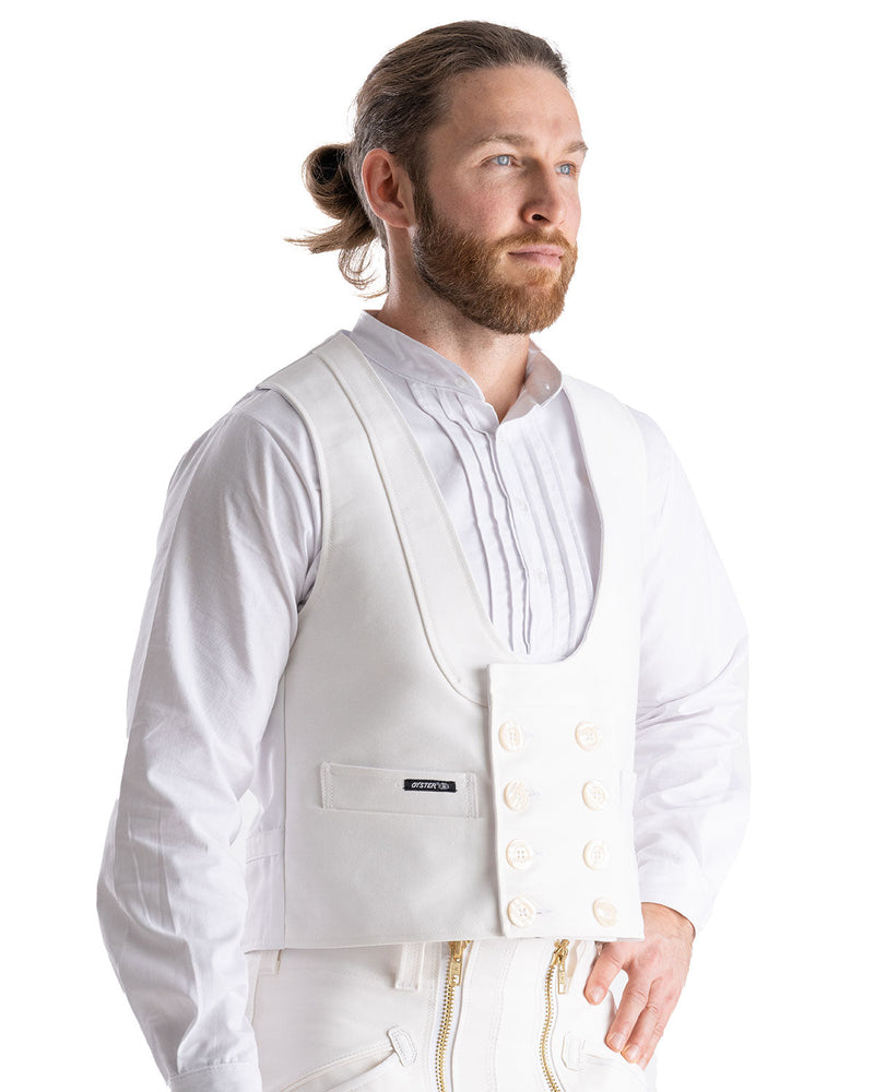 Laden Sie das Bild in Galerie -Viewer, Oyster Fabian Herren Zunftweste kurzer Rücken