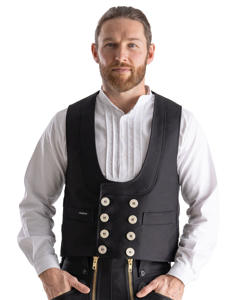 Laden Sie das Bild in Galerie -Viewer, Oyster Fabian Herren Zunftweste kurzer Rücken