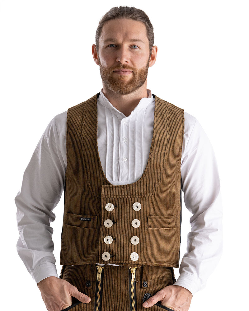 Laden Sie das Bild in Galerie -Viewer, Oyster Manchester Herren Zunftweste kurzer Rücken