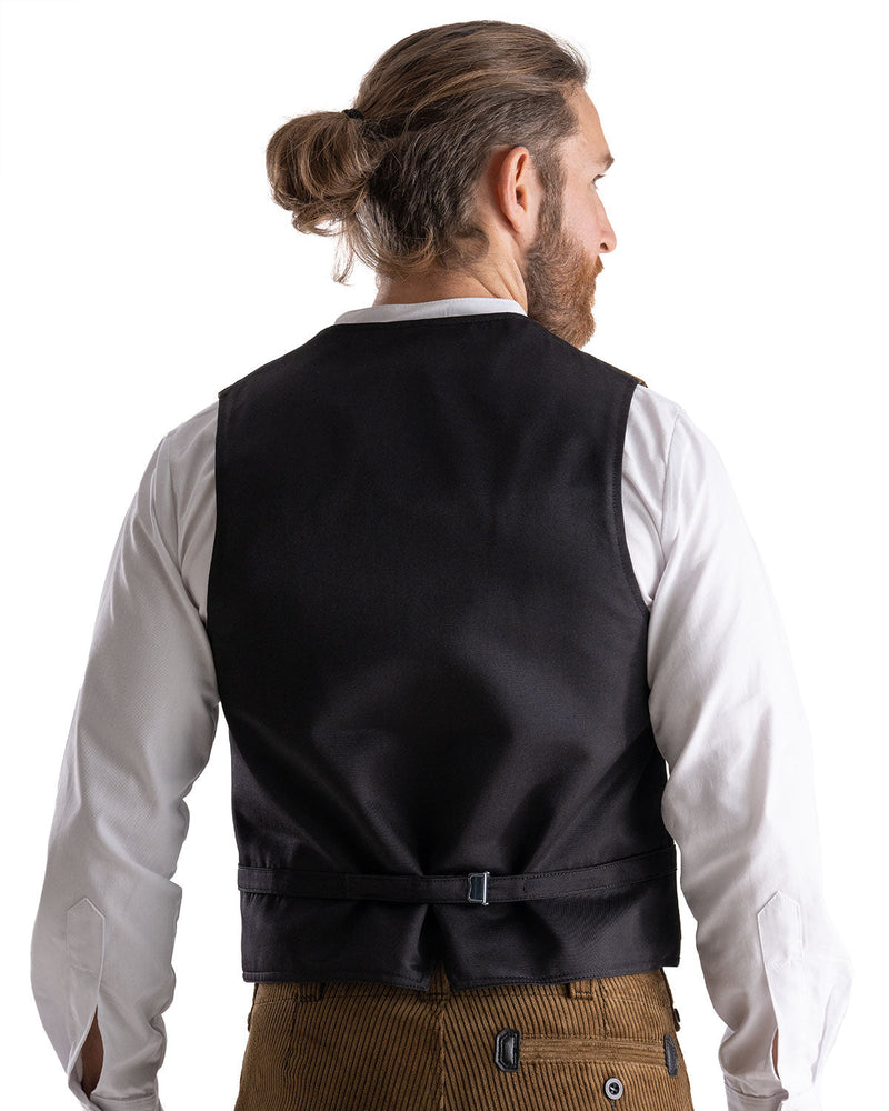 Laden Sie das Bild in Galerie -Viewer, Oyster Manchester Herren Zunftweste kurzer Rücken