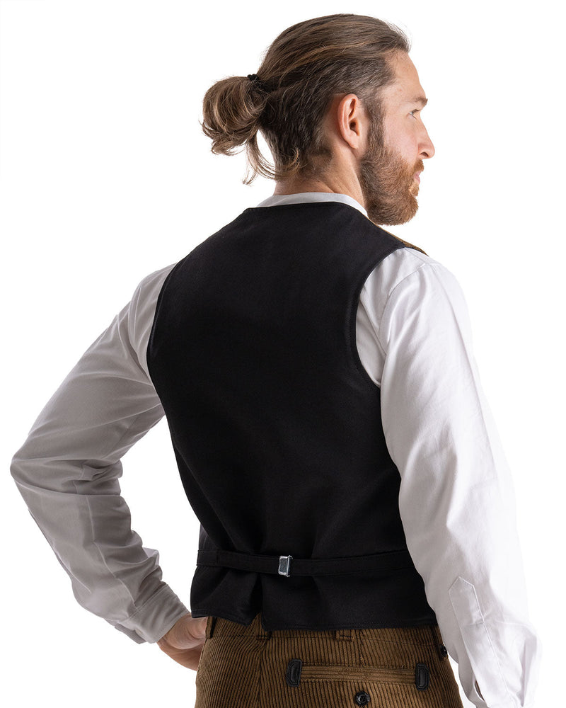 Laden Sie das Bild in Galerie -Viewer, Oyster Manchester Herren Zunftweste kurzer Rücken