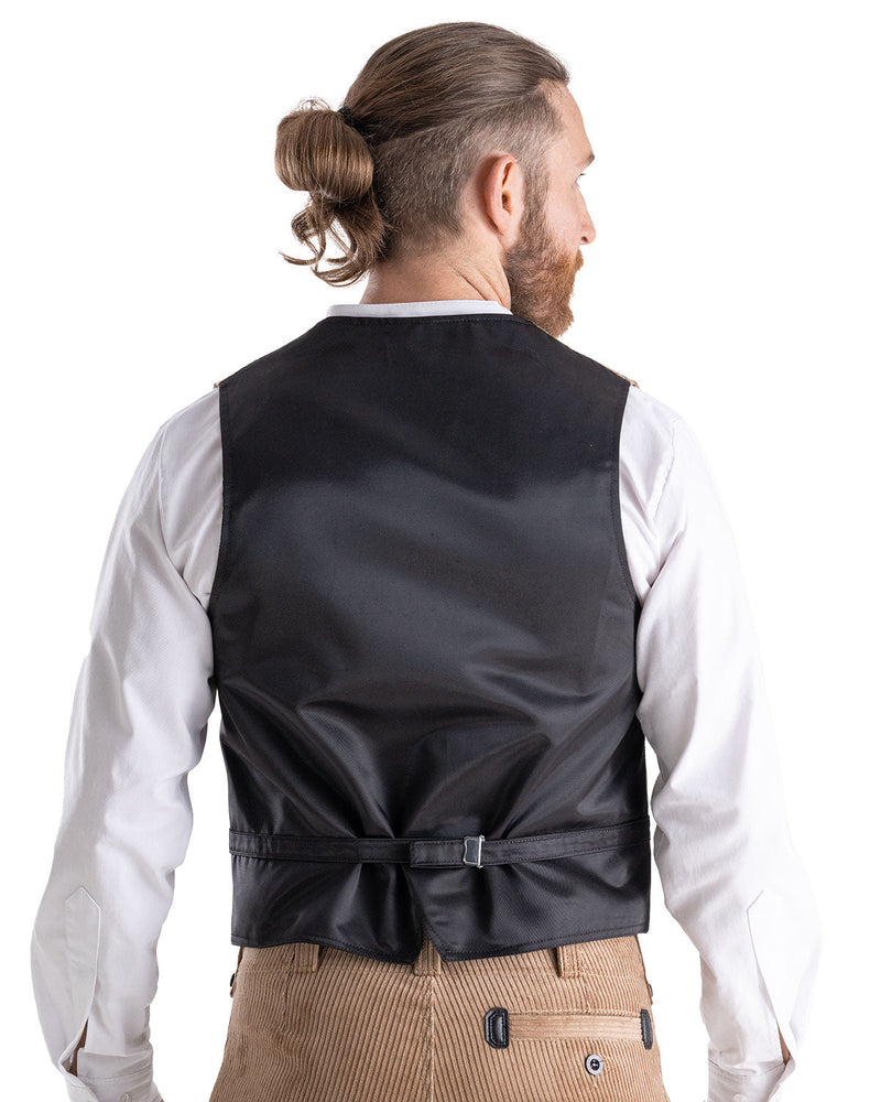 Laden Sie das Bild in Galerie -Viewer, Oyster Manchester Herren Zunftweste kurzer Rücken