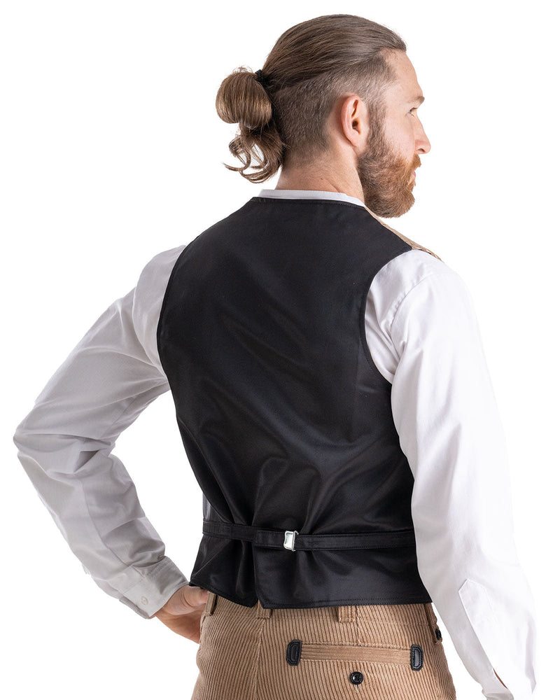 Laden Sie das Bild in Galerie -Viewer, Oyster Manchester Herren Zunftweste kurzer Rücken