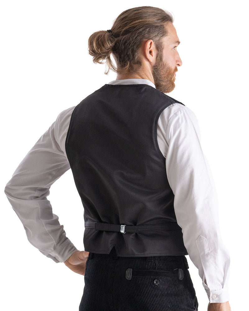 Laden Sie das Bild in Galerie -Viewer, Oyster Manchester Herren Zunftweste kurzer Rücken