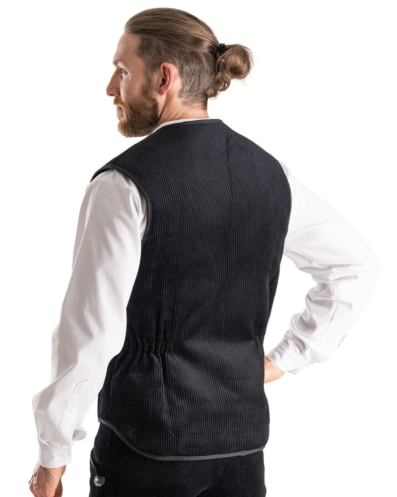 Laden Sie das Bild in Galerie -Viewer, Oyster Munich Herren Winterweste - Webpelz