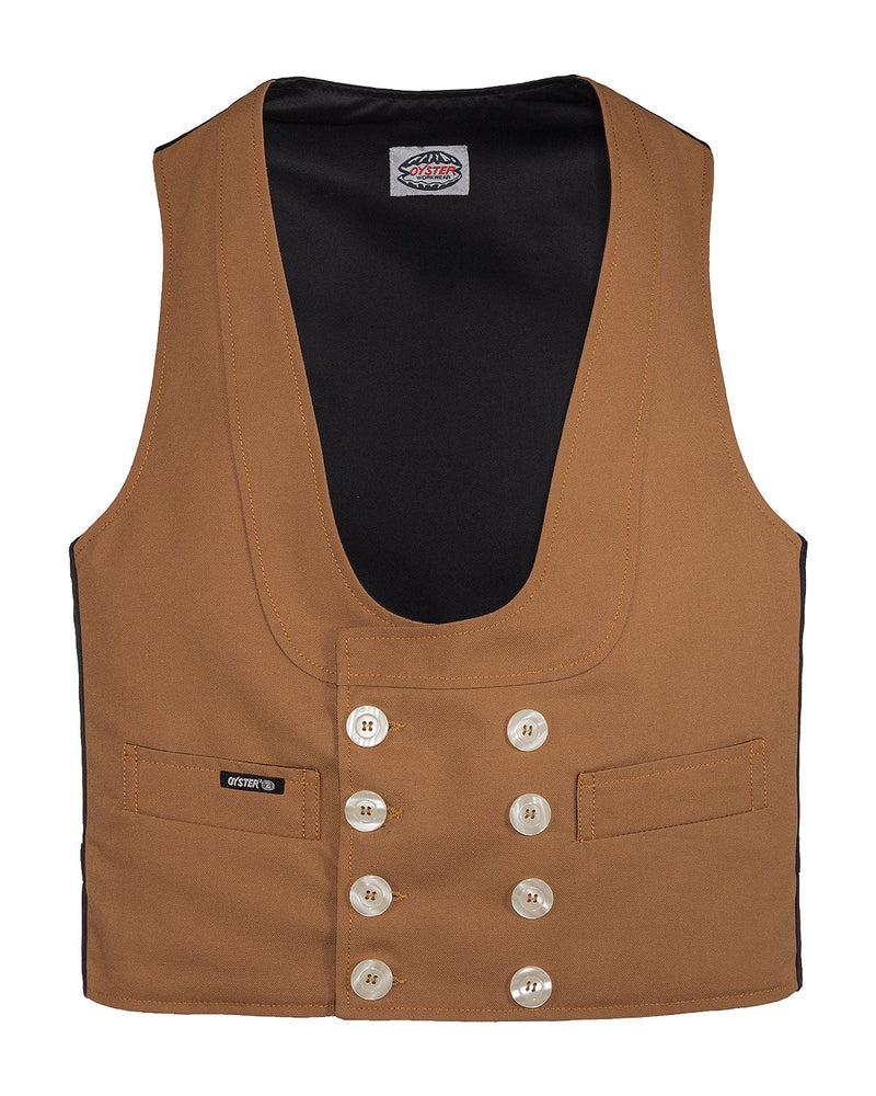 Laden Sie das Bild in Galerie -Viewer, Oyster Longlife Herren Zunftweste kurzer Rücken