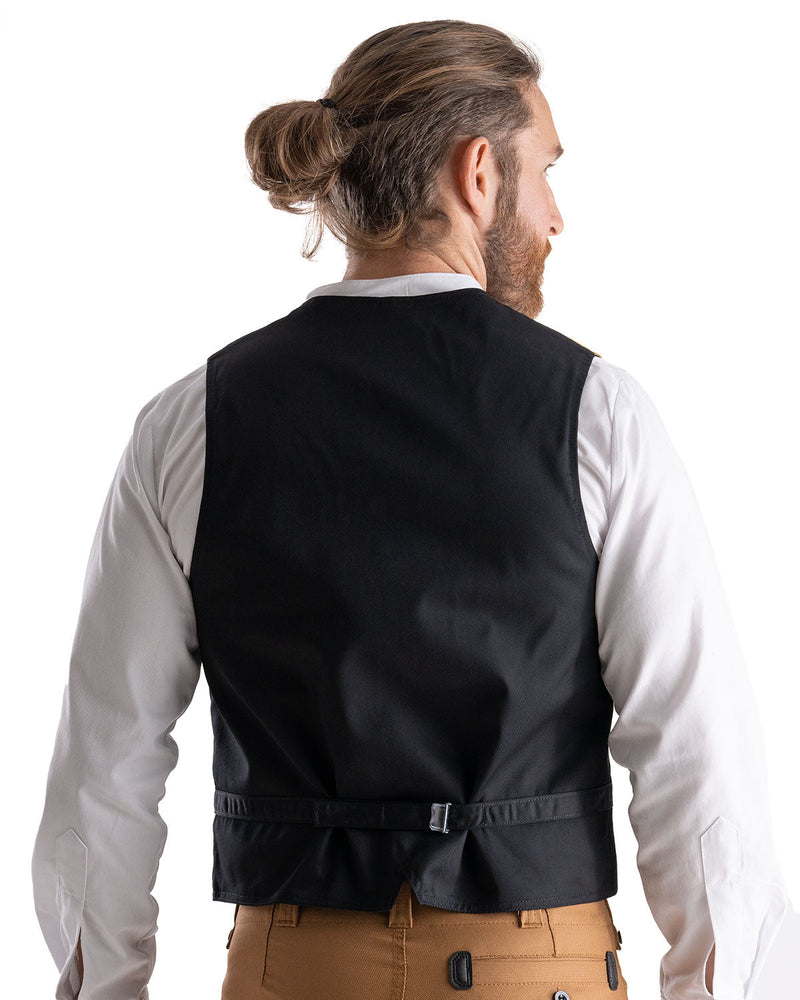 Laden Sie das Bild in Galerie -Viewer, Oyster Longlife Herren Zunftweste kurzer Rücken