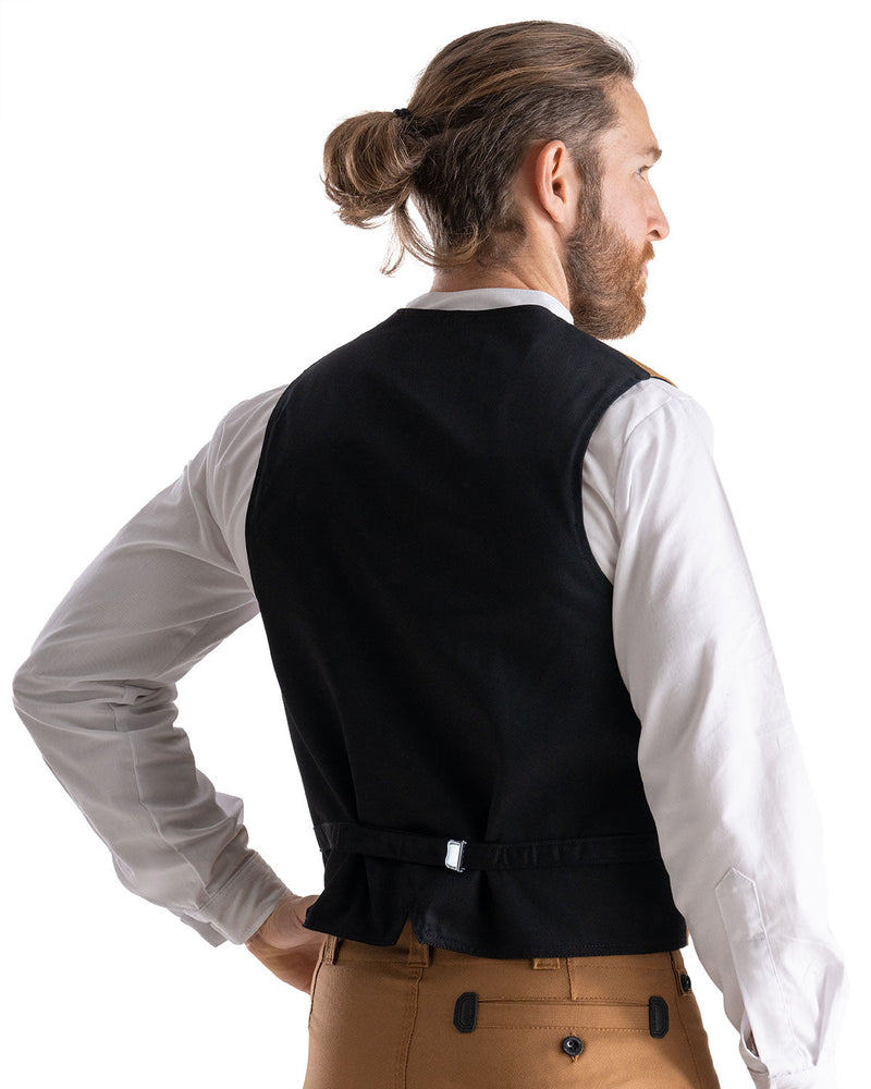 Laden Sie das Bild in Galerie -Viewer, Oyster Longlife Herren Zunftweste kurzer Rücken