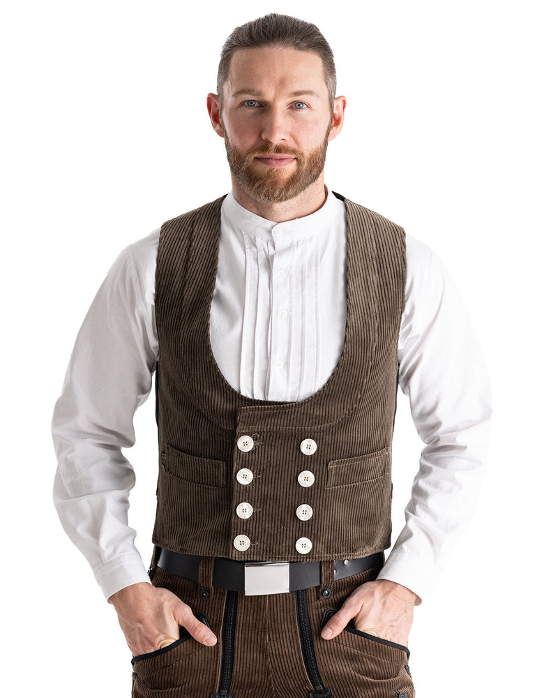 Laden Sie das Bild in Galerie -Viewer, Orgnatur Laris Herren Zunftweste kurzer Rücken