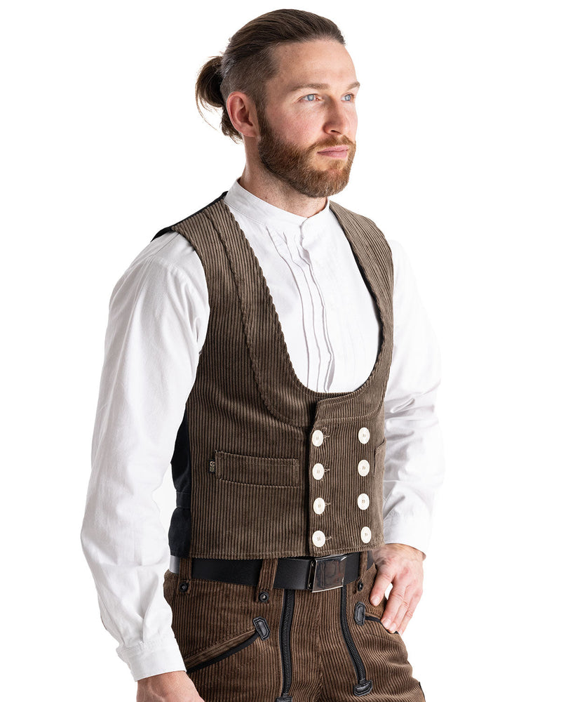 Laden Sie das Bild in Galerie -Viewer, Orgnatur Laris Herren Zunftweste kurzer Rücken