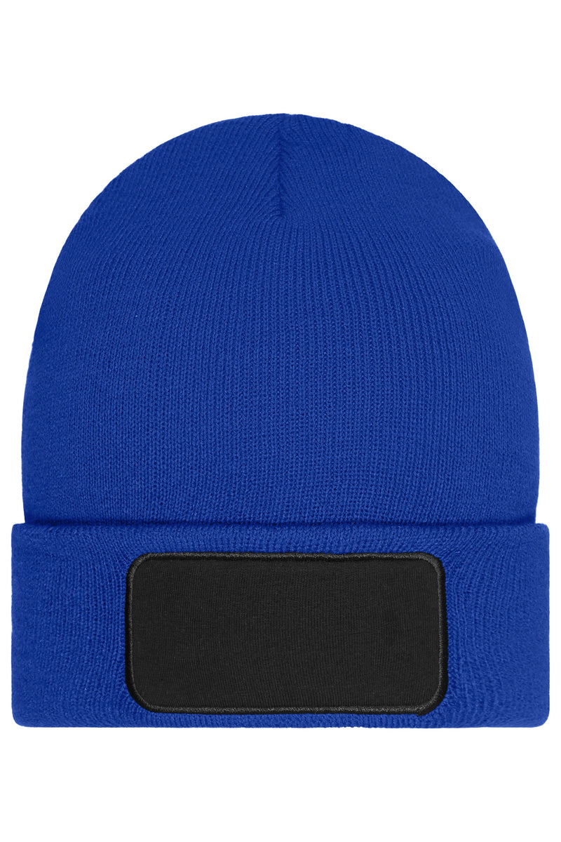 Laden Sie das Bild in Galerie -Viewer, Beanie with Patch (10cm x 5 cm) - Thinsulate