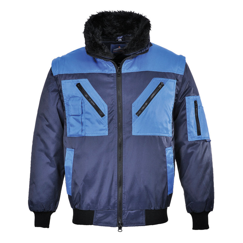 Laden Sie das Bild in Galerie -Viewer, Zweifarbige Pilotjacke - PJ20