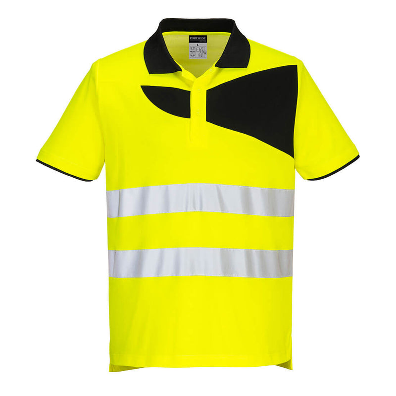 Laden Sie das Bild in Galerie -Viewer, PW2 Warnschutz Cotton Comfort Poloshirt kurzarm - PW212