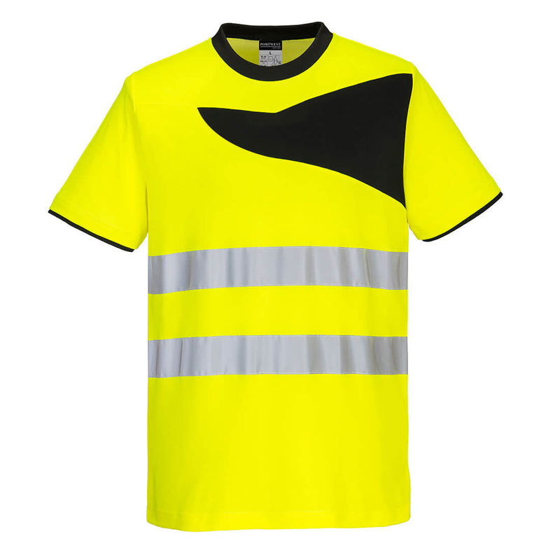 Laden Sie das Bild in Galerie -Viewer, PW2 Warnschutz Cotton Comfort T-Shirt kurzarm - PW213