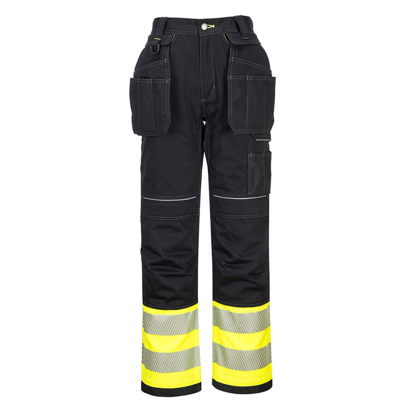 Laden Sie das Bild in Galerie -Viewer, PW3 Warnschutz- Bundhose mit Holstertaschen Klasse 1 - PW307