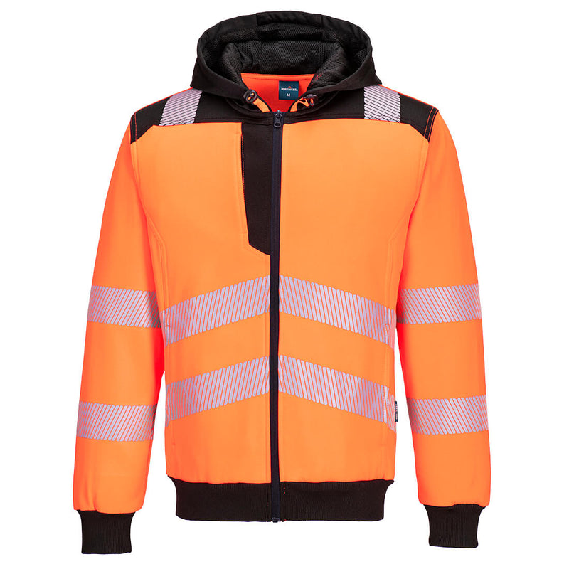 Laden Sie das Bild in Galerie -Viewer, PW3 Warnschutz Kapuzenjacke mit Reißverschluss - PW327
