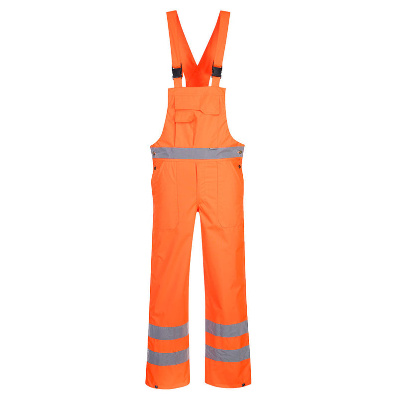 Laden Sie das Bild in Galerie -Viewer, Atmungsaktive Warnschutz-Regenlatzhose - S388