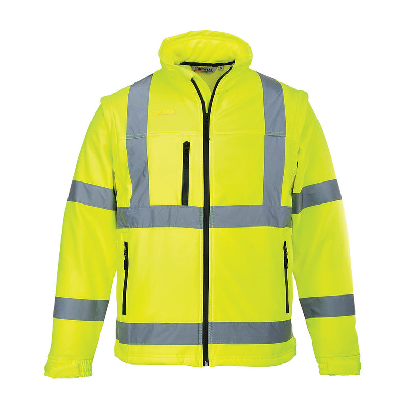 Laden Sie das Bild in Galerie -Viewer, Warnschutz 2-in-1 Softshell-Jacke (3L) - S428